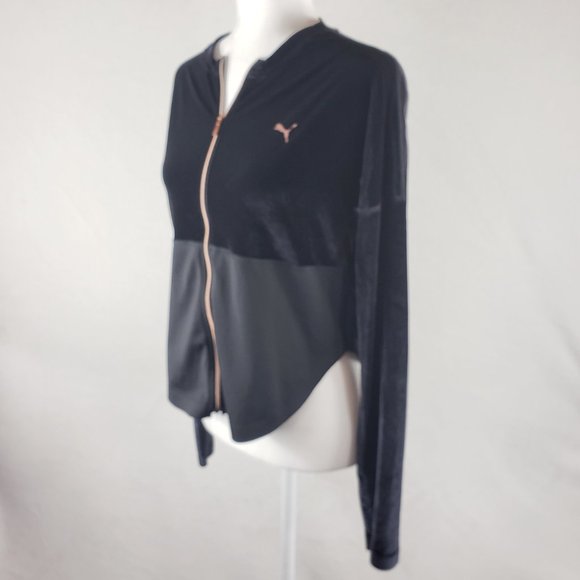 rose gold puma jacket